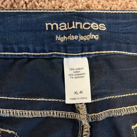 Maurices High Rise Jegging Size XL Regular - Picture 3 of 4
